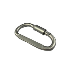 Aluminum D Carabiner Keychain Metal Buckle Backpack Hanging