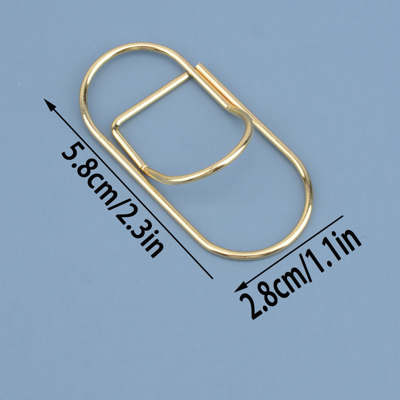 Metal Pen Clip Notebook Accessory Easy to Carry Paper Clip Pen Holder