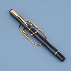 Metal Pen Clip Notebook Accessory Easy to Carry Paper Clip Pen Holder