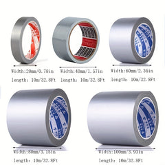 1pc Sticky Cloth Tape Carpet Waterproof Tape High Viscosity Silver Gray