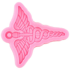 Medical Emblem Keychain Pendant Silicone Resin Mold