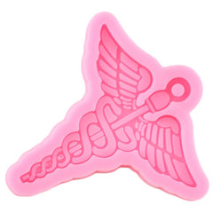 Medical Emblem Keychain Pendant Silicone Resin Mold