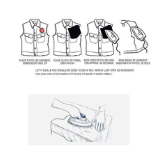 Embroidery Patch Iron On Applique Patches For Clothing Repair