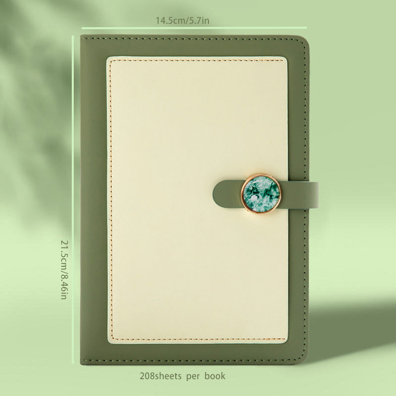 A5 Calendar Notebook 208 Sheets Practical Business Office Meeting Minutes