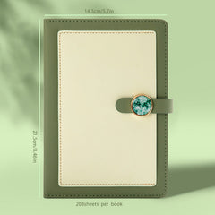 A5 Calendar Notebook 208 Sheets Practical Business Office Meeting Minutes