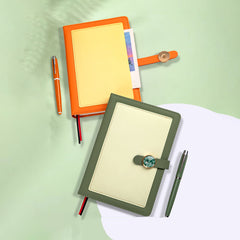 A5 Calendar Notebook 208 Sheets Practical Business Office Meeting Minutes