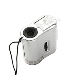 Mini 60X Microscope Jeweler Loupe Illuminated Magnifier Glass
