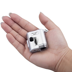 Mini 60X Microscope Jeweler Loupe Illuminated Magnifier Glass