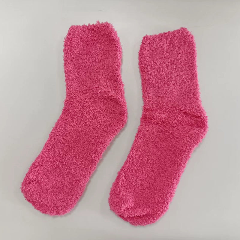 Cozy Fuzzy Socks for Women Warm Floor Stockings