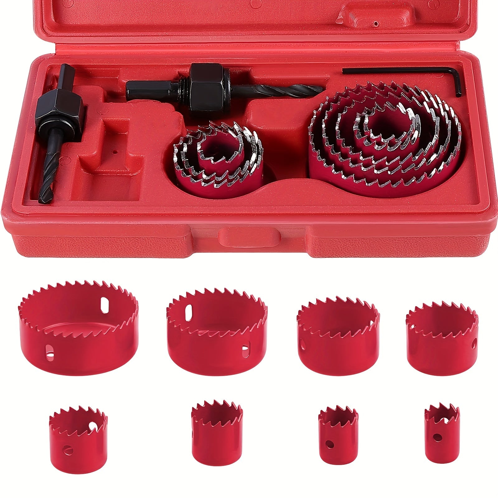 Woodworking Hole Opener Set for Gypsum and PVC Board Hole Expander
