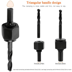 Woodworking Hole Opener Set for Gypsum and PVC Board Hole Expander