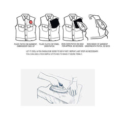 Embroidery Patch Iron On Sticker for Clothing Repair
