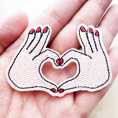 Embroidery Patch Iron On Sticker for Clothing Repair