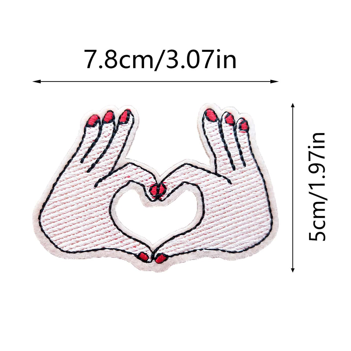 Embroidery Patch Iron On Sticker for Clothing Repair