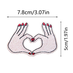 Embroidery Patch Iron On Sticker for Clothing Repair