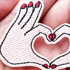 Embroidery Patch Iron On Sticker for Clothing Repair