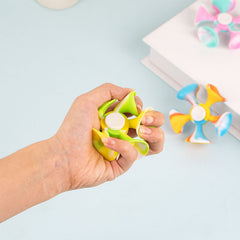 Rotating Silicone Gripper Decompression Suction Cup Dart Finger Tip Gyroscope