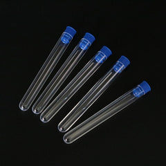 12x100mm Lab Plastic Test Tube With Cap