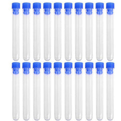 12x100mm Lab Plastic Test Tube With Cap