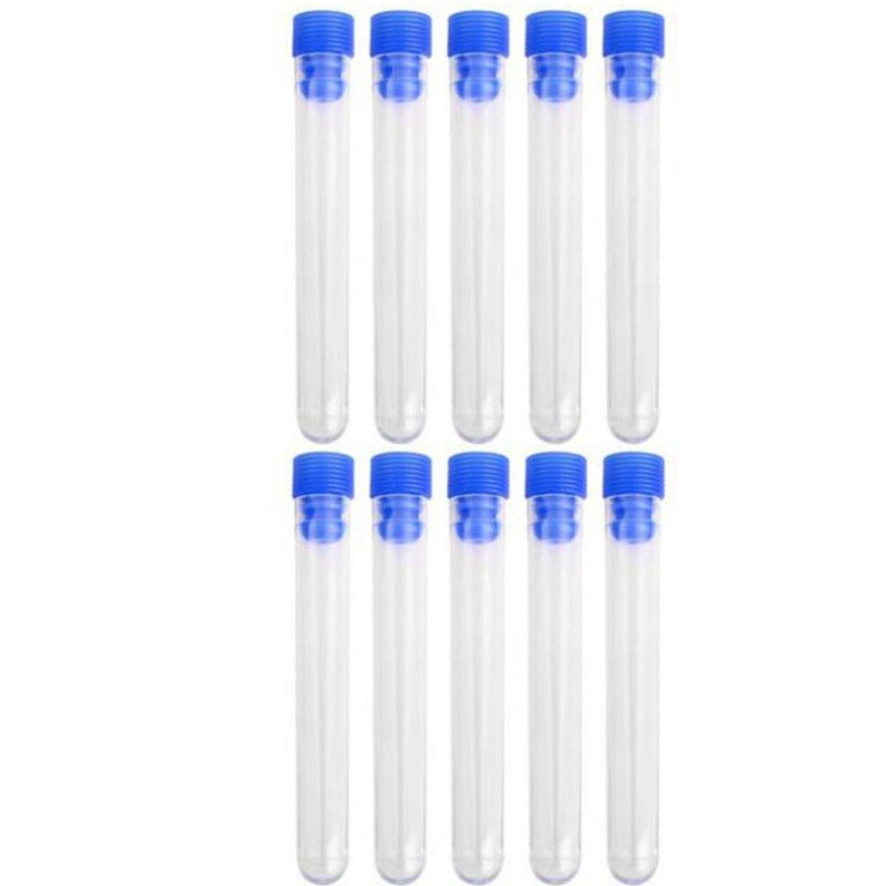 12x100mm Lab Plastic Test Tube With Cap