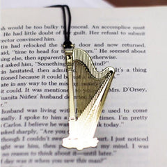 Instrument Notebook Metal Bookmark for Music Lovers