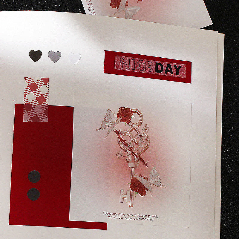 Romantic Sticky Notes - 100 Sheets