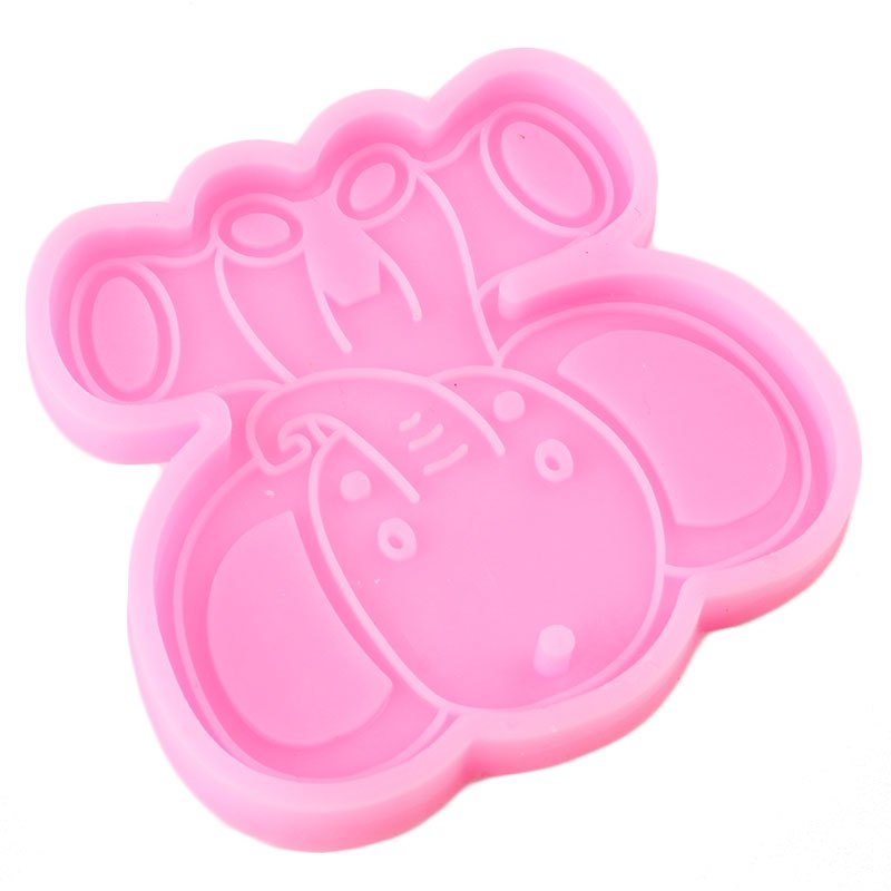 Elephant Resin Mold for Necklace Jewelry DIY
