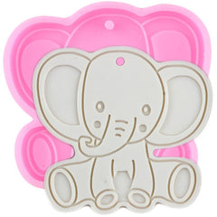Elephant Resin Mold for Necklace Jewelry DIY