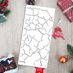 Art Crack Pattern Stencil For Painting Scrapbook Embossing Template