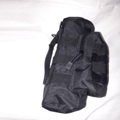 Zipper Camo Water Bottle Bag with Small Pouch, Portable Cup Holder for Outdoor