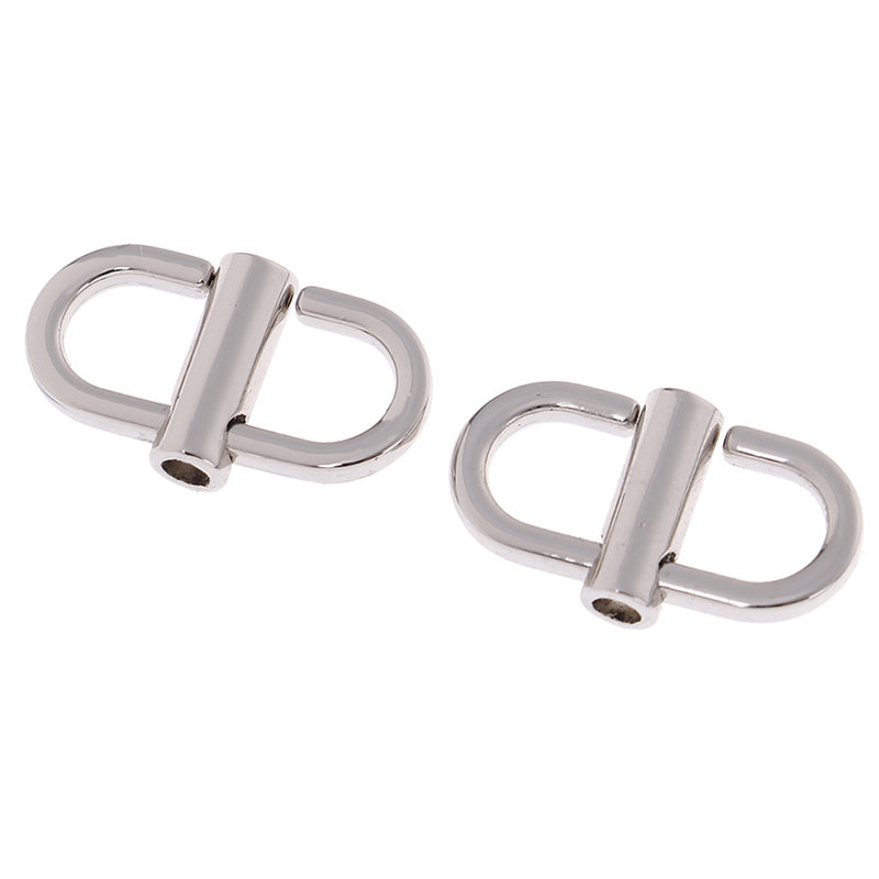2pcs Handbag Chain Strap Buckle Adjustable Metal Clip Bag Accessories