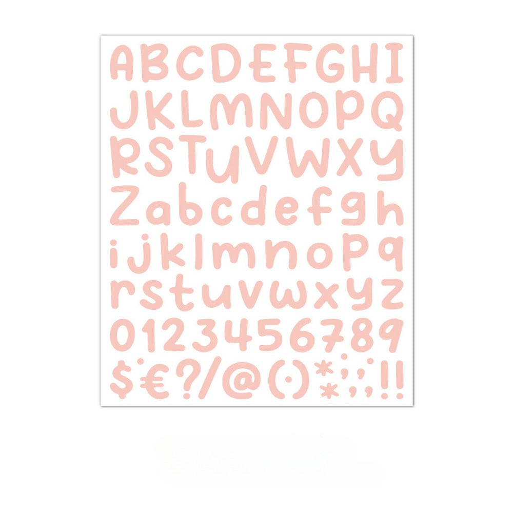 10 Sheets 810pcs Letter Stickers Self Adhesive Vinyl Waterproof Mailbox Numbers