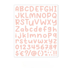 10 Sheets 810pcs Letter Stickers Self Adhesive Vinyl Waterproof Mailbox Numbers