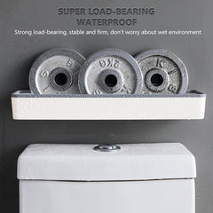 Shower Caddy Bathroom Organizer Wall Hanging Self Adhesive Storage Box