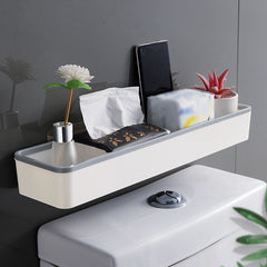 Shower Caddy Bathroom Organizer Wall Hanging Self Adhesive Storage Box
