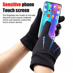 Windproof Waterproof Touchscreen Thermal Fleece Gloves for Outdoor Activities