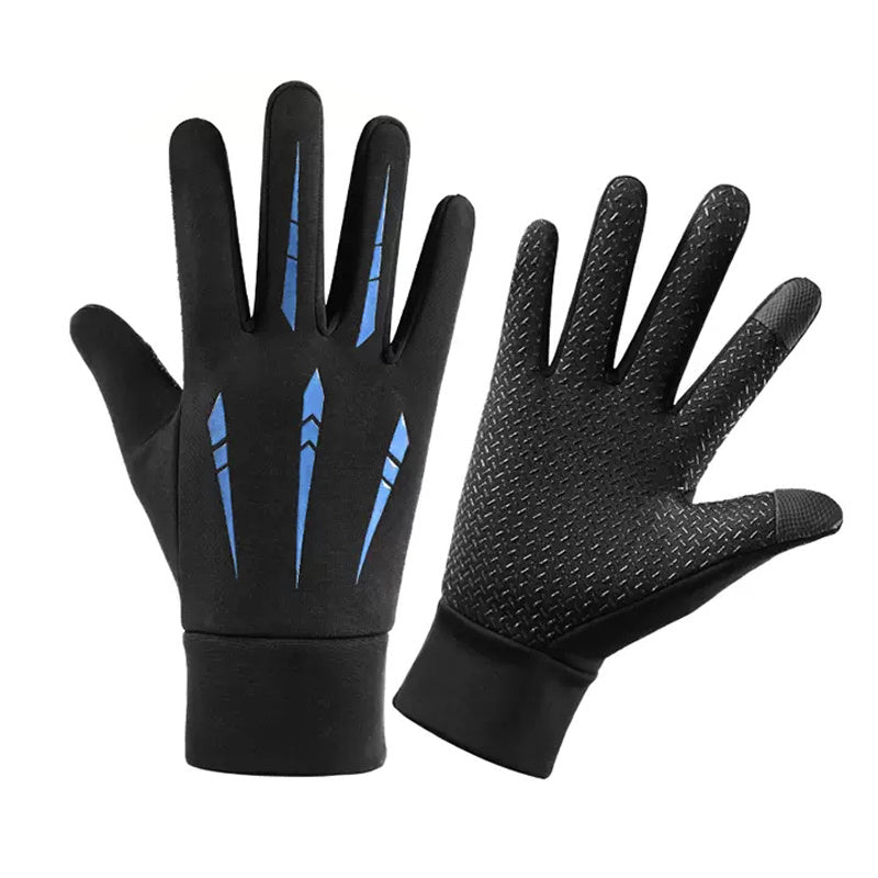 Windproof Waterproof Touchscreen Thermal Fleece Gloves for Outdoor Activities