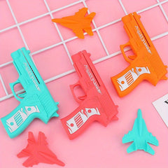 Catapult Aircraft Toy Gun Launcher Pistol Unpack Holiday