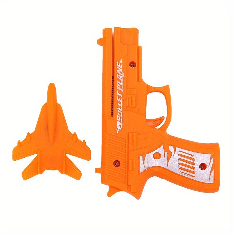Catapult Aircraft Toy Gun Launcher Pistol Unpack Holiday