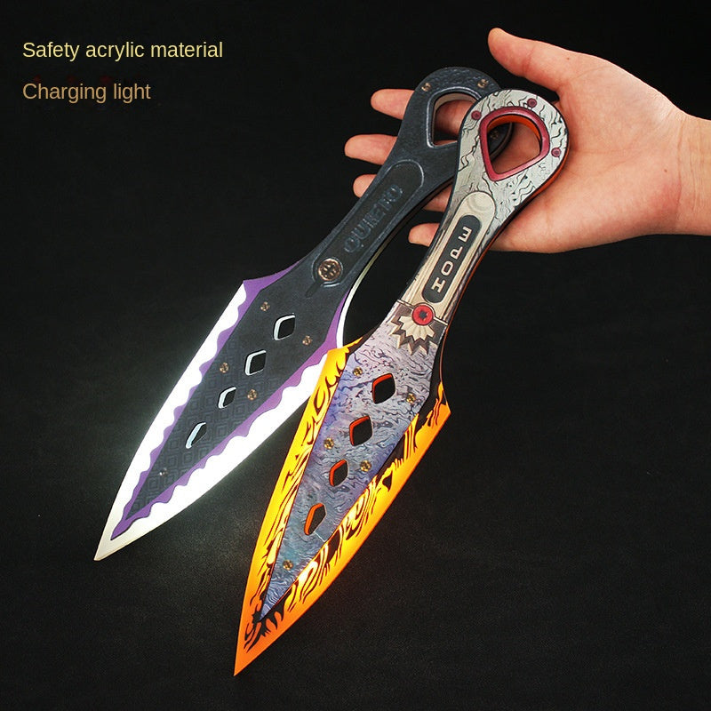 Acrylic Safety Luminous Toy Weapon Hand held Cos Props Role playing Game