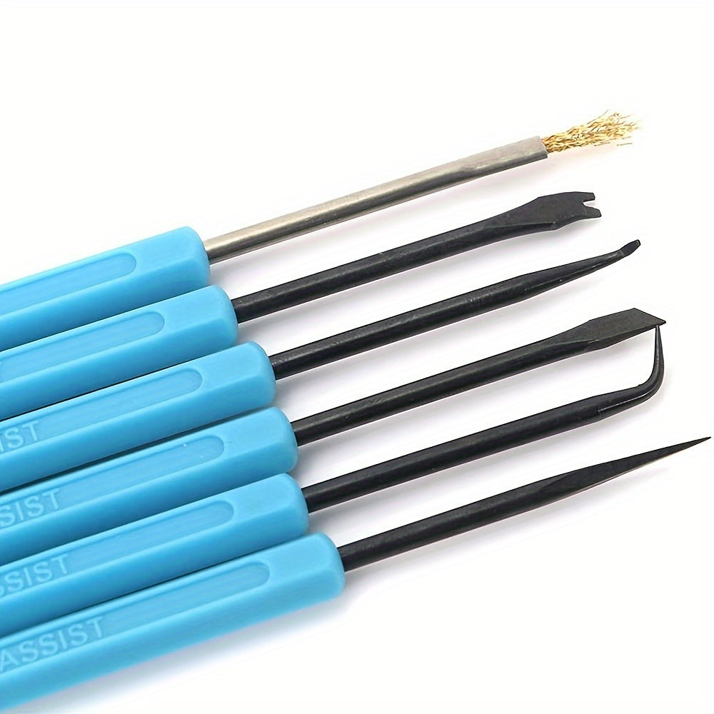 6pcs Solder Assist Repair Tool Double-sided Soldering Aid Set