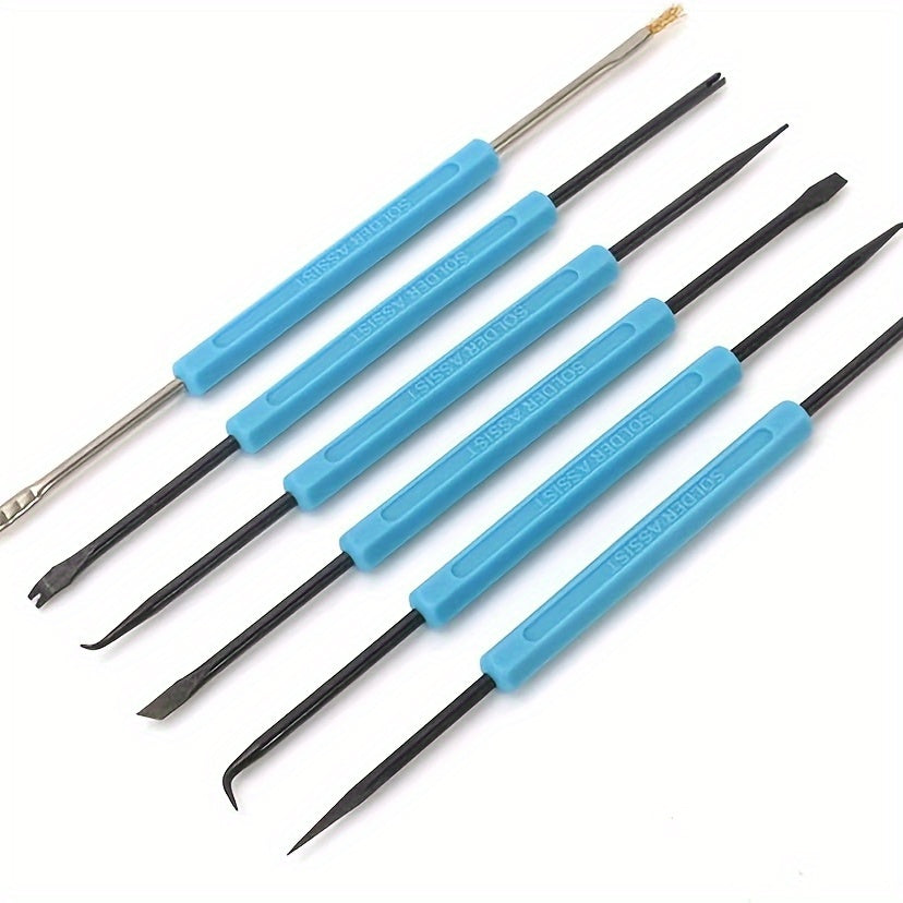 6pcs Solder Assist Repair Tool Double-sided Soldering Aid Set