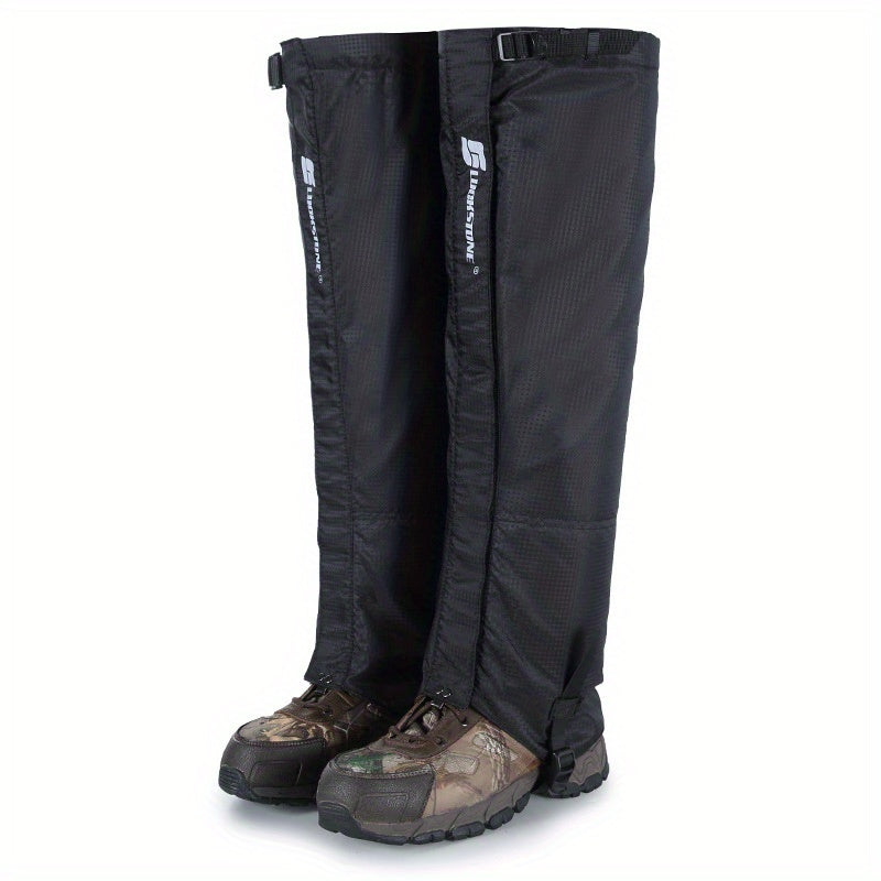 Warm Waterproof Leg Gaiters for Hiking Adjustable Snow Boot Gaiters