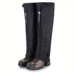 Warm Waterproof Leg Gaiters for Hiking Adjustable Snow Boot Gaiters