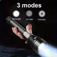 Waterproof LED Flashlight 3 Lighting Modes