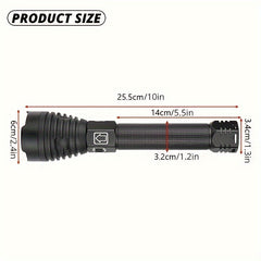 Waterproof LED Flashlight 3 Lighting Modes
