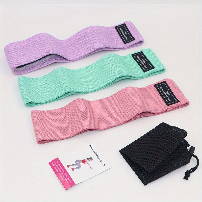 Leg and Hip Resistance Bands for Home and Gym