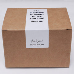 100pcs Thank You Sticker Seal Labels for Small Business Gift Decor
