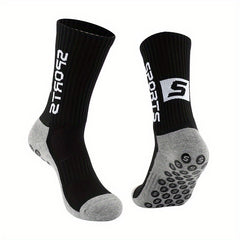 Sports Crew Socks Non-slip Wear-resistant Grip Socks