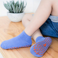 6 Pairs Non Slip Silicone Gripping Socks Low Cut Yoga Socks